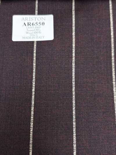 AR6550 ARISTON Super130's بني بخطوط بيضاء