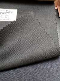 LP6579 Loro Piana Super150's أسود بدون نقش[قماش] HOSOI SYOJI صور إضافية