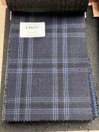 LP6597 Loro Piana كاروهات أزرق كحلي[قماش] HOSOI SYOJI صور إضافية