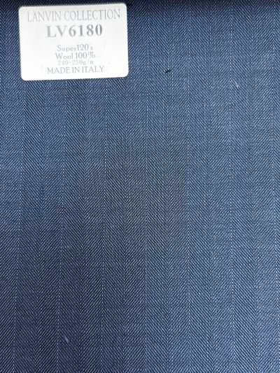 LV6180 LANVIN COLLECTION Super120's شريط أزرق