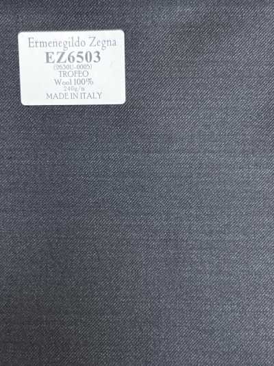 EZ6503 Ermenegildo Zegna TROFEO رمادي داكن سادة