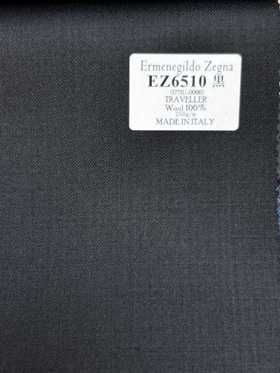 EZ6510 Ermenegildo Zegna TRAVELLER أسود سادة