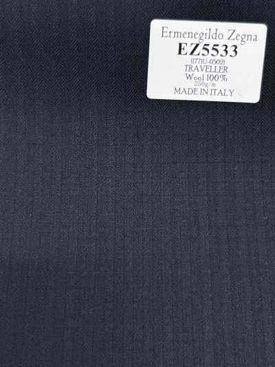 EZ5533 Ermenegildo Zegna TRAVELLER مخطط أسود