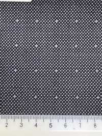 DM6144 DORMEUIL QUEEN Super100's بنقشة ساشيكو باللون الأسود والأبيض[قماش] HOSOI SYOJI صور إضافية