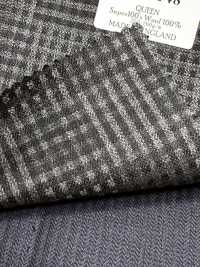 DM6148 DORMEUIL QUEEN سوبر 100's رمادي كاروهات[قماش] HOSOI SYOJI صور إضافية