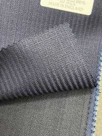 DM6150 DORMEUIL QUEEN Super100's أزرق كحلي مخطط[قماش] HOSOI SYOJI صور إضافية