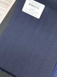 DM6151 DORMEUIL QUEEN Super100's مخطط كحلي داكن[قماش] HOSOI SYOJI صور إضافية