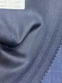 DM6151 DORMEUIL QUEEN Super100's مخطط كحلي داكن[قماش] HOSOI SYOJI صور إضافية