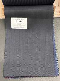DM6151 DORMEUIL QUEEN Super100's مخطط كحلي داكن[قماش] HOSOI SYOJI صور إضافية