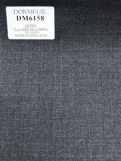DM6158 DORMEUIL QUEEN Super100's سادة رمادي