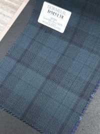 DM5138 DORMEUIL QUEEN Super100's بنقشة مربعات خضراء[قماش] HOSOI SYOJI صور إضافية