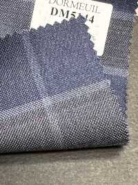 DM5144 DORMEUIL QUEEN Super100's كاروهات زرقاء بحرية[قماش] HOSOI SYOJI صور إضافية