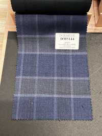 DM5144 DORMEUIL QUEEN Super100's كاروهات زرقاء بحرية[قماش] HOSOI SYOJI صور إضافية