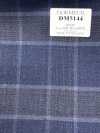 DM5144 DORMEUIL QUEEN Super100's كاروهات زرقاء بحرية