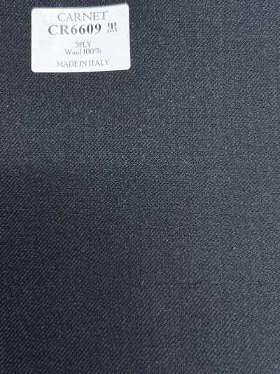 CR6609 CARNET 3PLY أسود سادة
