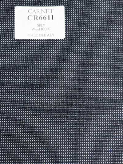 CR6611 CARNET ثلاثي الطبقات كاروهات أزرق كحلي