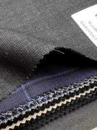 CR6614 CARNET 3PLY كاروهات رمادي داكن[قماش] HOSOI SYOJI صور إضافية