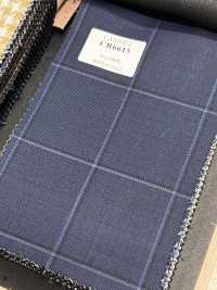 CR6615 CARNET ثلاثي الطبقات بنقشة مربعات كحلي[قماش] HOSOI SYOJI صور إضافية