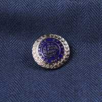 558 أزرار معدنية للبدلات والسترات، فضي/كحلي، صنع في اليابان Kogure Button Mfg. Co., Ltd. صور إضافية