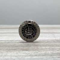 558 أزرار معدنية للبدلات والسترات، فضي/كحلي، صنع في اليابان Kogure Button Mfg. Co., Ltd. صور إضافية