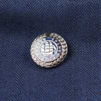 560 أزرار معدنية للبدلات والسترات، فضي/أسود، مصنوع في اليابان Kogure Button Mfg. Co., Ltd. صور إضافية