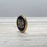 EX249 أزرار معدنية مصنوعة في اليابان للبدلات والسترات ذهبية/كحلي Yamamoto(EXCY) صور إضافية
