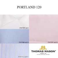 F347360 THOMAS MASON نسيج قمصان بنسج عادي[قماش] THOMAS MASON صور إضافية