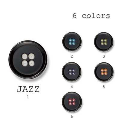 JAZZ زر تانوكي-هول صنع في اليابان للبدلات والجاكيتات