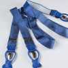 VAR-030 BRETELLE&BRACES حمالات حرير أزرق
